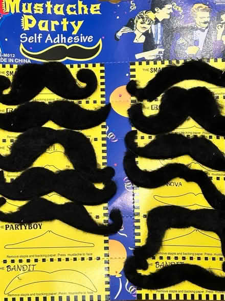 Photo of free Fake moustaches (Leicester LE1) #2