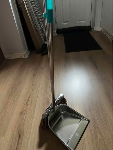 Photo of free Dust pan a broom (Knotty Ash L14) #1