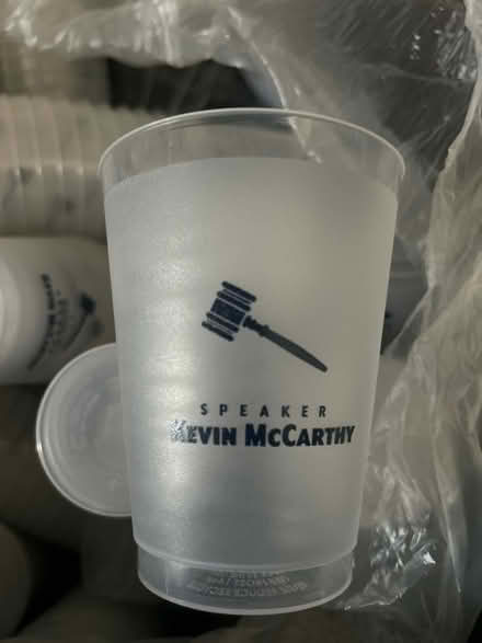 Photo of free Keven McCarthy plastic cups (Germantown/Gaithersburg) #2