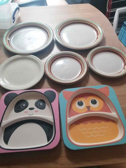 Photo of free Plates (Parkstone BH14) #1