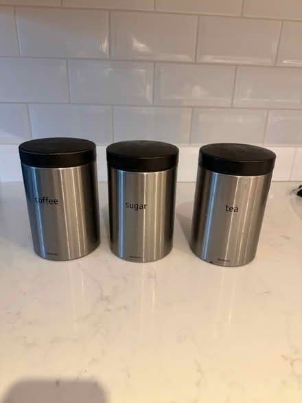 Photo of free Tea, Coffee and Sugar canisters (NW6) #1