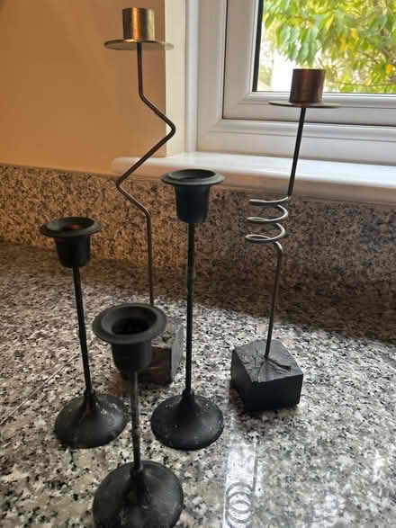 Photo of free Candle sticks x 5 (Pencaitland) #1