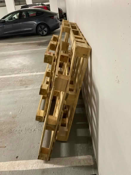 Photo of free X4 wooden pallets (Reigate RH2) #2
