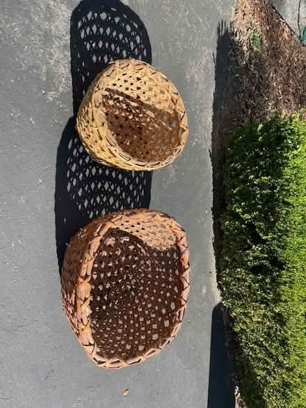 Photo of free Large wicker baskets (Orinda) #2
