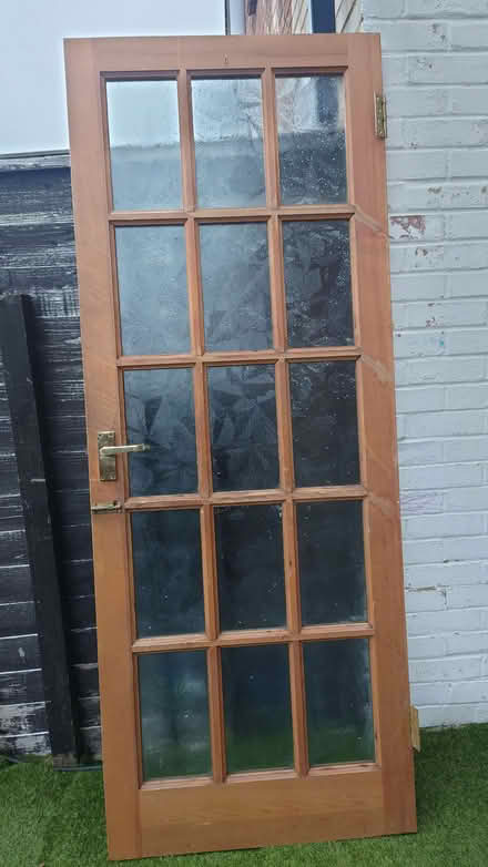 Photo of free Heavy wooden door (Southborough TN4) #1