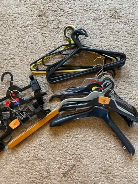 Photo of free Clothes hanger bundle (Malvern Link WR14) #1