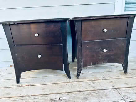 Photo of free Set of bedside tables/drawers (Austell) #1