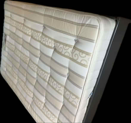 Photo of free Ikea Double metal bed and mattress, good condition 2 ikea w (Church RG2) #3