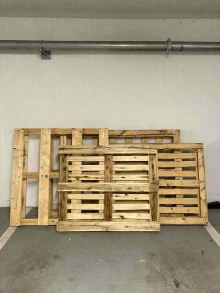 Photo of free X4 wooden pallets (Reigate RH2) #1