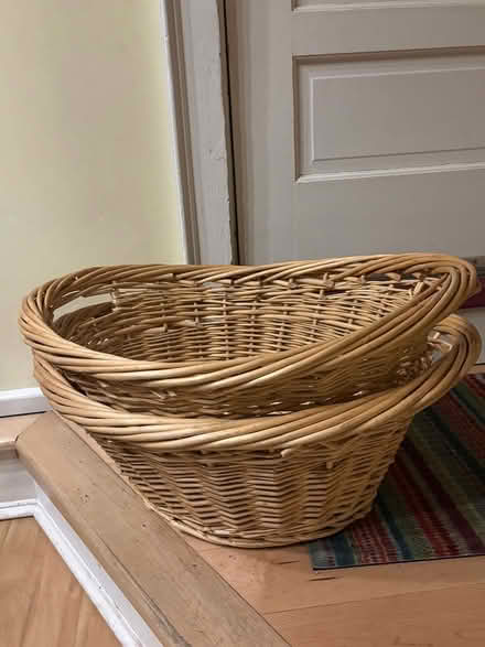 Photo of free 2 Laundry Baskets (Cambridgeport) #1