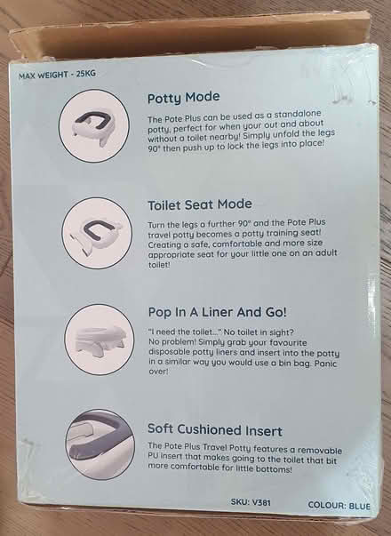 Photo of free Travel potty for kids <25kg - new (E9) #3