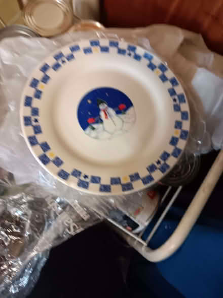 Photo of free Snowman patterned Plates and Bowls (Knaresborough HG5) #3
