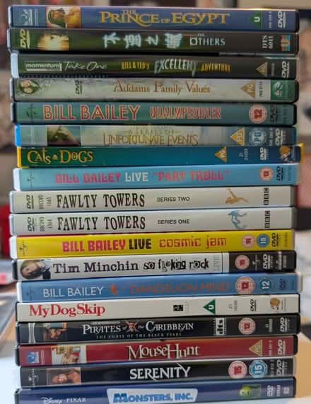 Photo of free Bundle of DVDs (Bishop's Stortford) #1