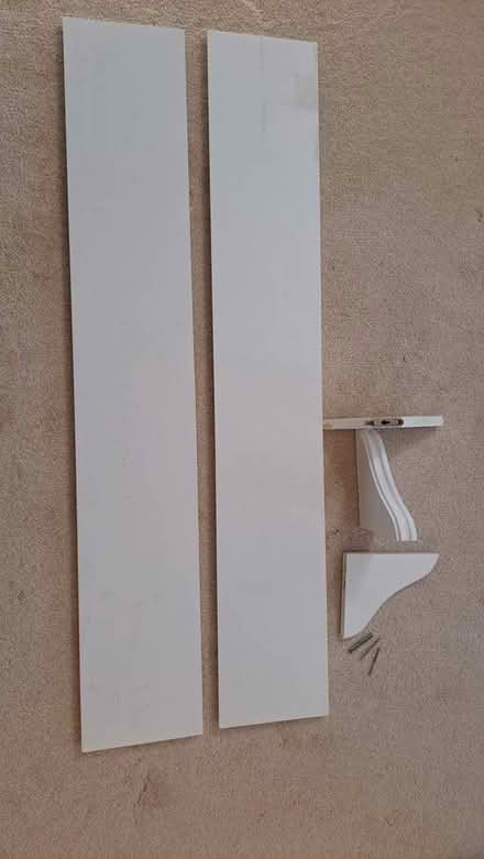 Photo of free Wood shelves (Off of Rt 206 and Triangle Rd) #1