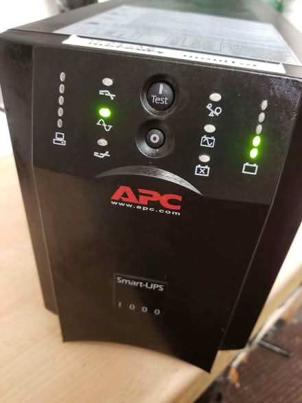 Photo of free APC Smart UPS 1000 - needs new battery (Speldhurst TN3) #1