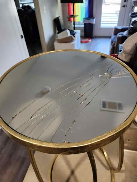 Photo of free Small Off-center Table (76102) #3
