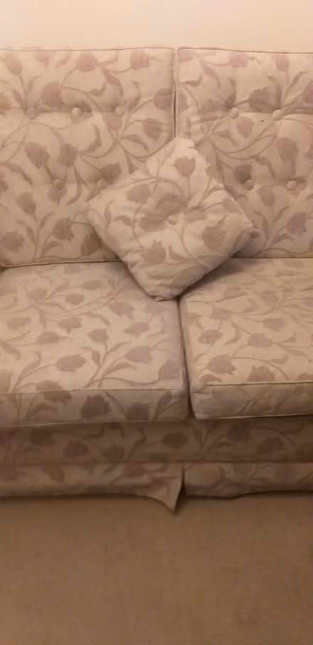 Photo of free 2 seater couch. Like new (balwyn vic) #1