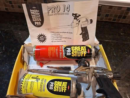Photo of free Foam dispensing gun and foam (Lexington near Wilson Farms) #1