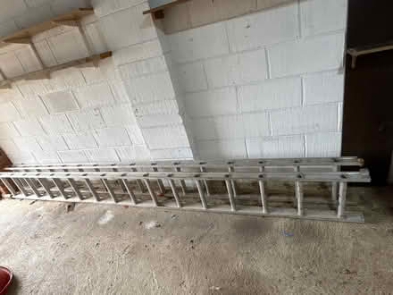 Photo of free Double ladder (Afton PO40) #1