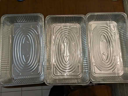 Photo of free 3 aluminum trays (East Somerville) #1