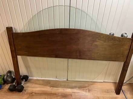Photo of free Queen amish solid wood headboard (Bloor West Village) #1