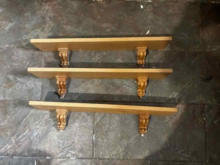 Photo of free Set of 3 small shelves (Sabden) #2