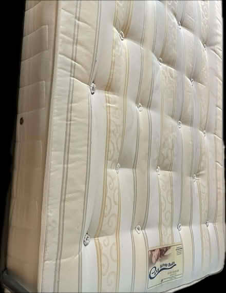 Photo of free Ikea Double metal bed and mattress, good condition 2 ikea w (Church RG2) #2