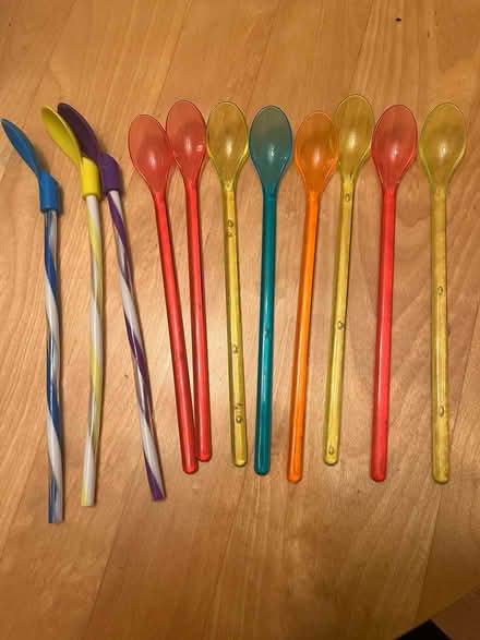 Photo of free Plastic ice cream sundae spoons (Hintonburg) #1