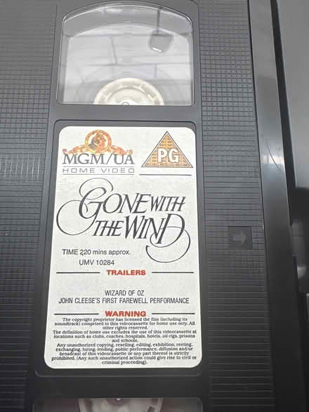 Photo of free Gone with the Wind Video (Boxmoor, Hemel Hempstead) #4