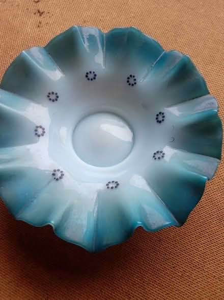 Photo of free 2 blue patterned china bowls (Tonbridge) #3