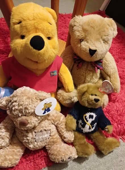 Photo of free Pooh Bear soft toy & 3 friends (Bilton CV22) #1