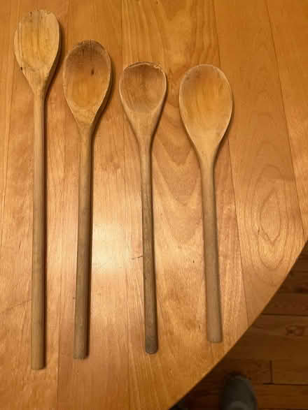 Photo of free Four wooden spoons (Hintonburg) #1