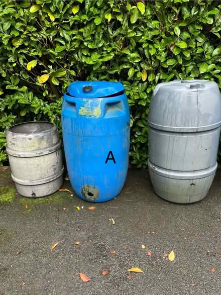 Photo of free Waterbutts/compost bin + oil drum (Halstead TN14) #1