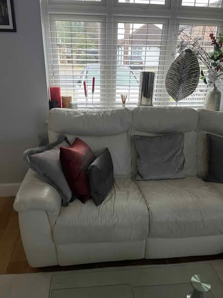 Photo of free Leather Sofa (Ruislip UB10) #1