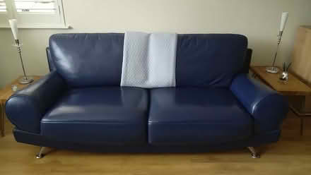 Photo of free Leather Sofa (Cwmdauddwr LD6) #1