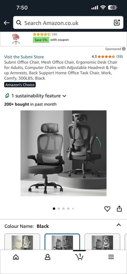 Photo of Office chairs with wheels (Adelphi PR1) #1