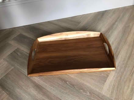 Photo of free Wooden tray (Sk8 5lz) #1