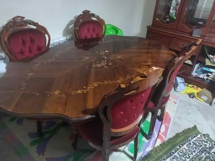 Photo of free Wooden Dining table (B170BL) #1
