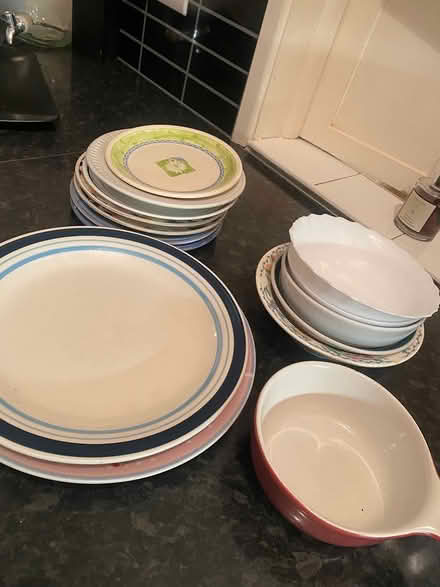 Photo of free Plates bowls glasses cutlery (HA9) #1