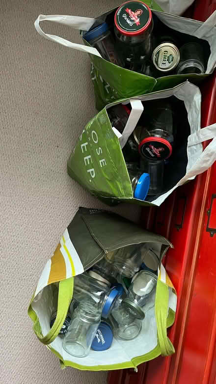 Photo of free 3 bags of jars mostly with lids (Tivoli GL50) #1