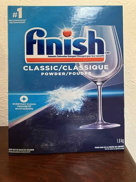 Photo of free Dishwasher detergent (Kitchener, near Victoria Park) #1