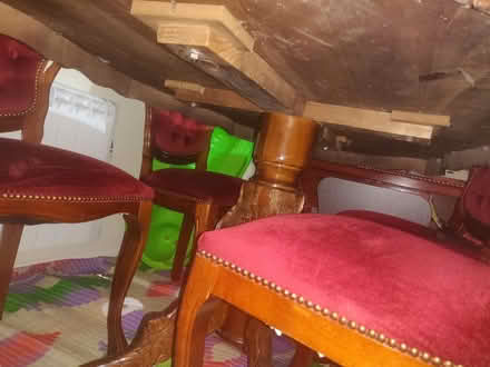 Photo of free Wooden Dining table (B170BL) #3