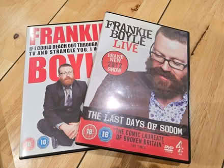 Photo of free christmas pressie lot 22 - frankie boyle dvds very adult! (Rochester ME1) #1