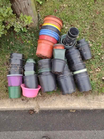 Photo of free Plastic nursery pots (Broomall) #1