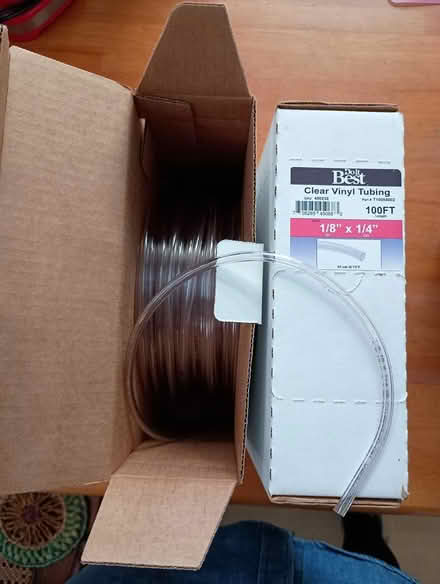 Photo of free 2 boxes of clear vinyl tubing (Phinney) #1