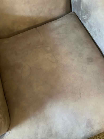 Photo of free Next grey suede armchair NEED GONE TODAY BY 5PM (Kitts Green B33) #3