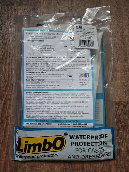 Photo of free Waterproof protection for leg (Old Woking GU22) #1