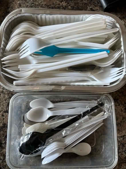 Photo of free Plastic Cutlery (Hornby LA2) #1