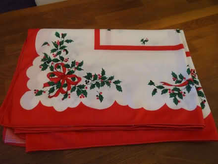 Photo of free Xmas Table cloth (Seaham SR7) #1