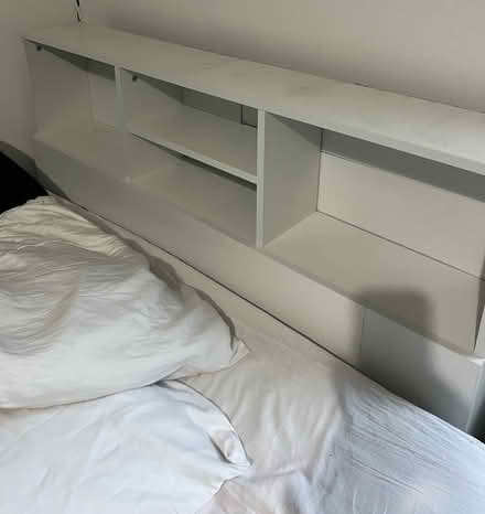 Photo of free White Headboard Cabinet (Kilburn NW2) #1
